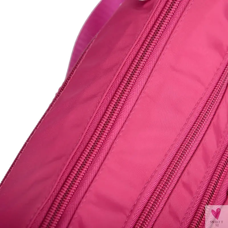 Waterproof Shoulder Bag - Women's Casual Crossbody Bag - Multifunction Shopping Handbag Sweet T 52