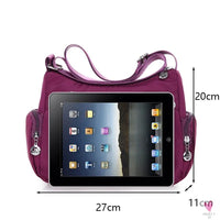 Waterproof Shoulder Bag - Women's Casual Crossbody Bag - Multifunction Shopping Handbag Sweet T 52