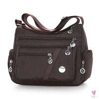 Waterproof Shoulder Bag - Women's Casual Crossbody Bag - Multifunction Shopping Handbag Sweet T 52
