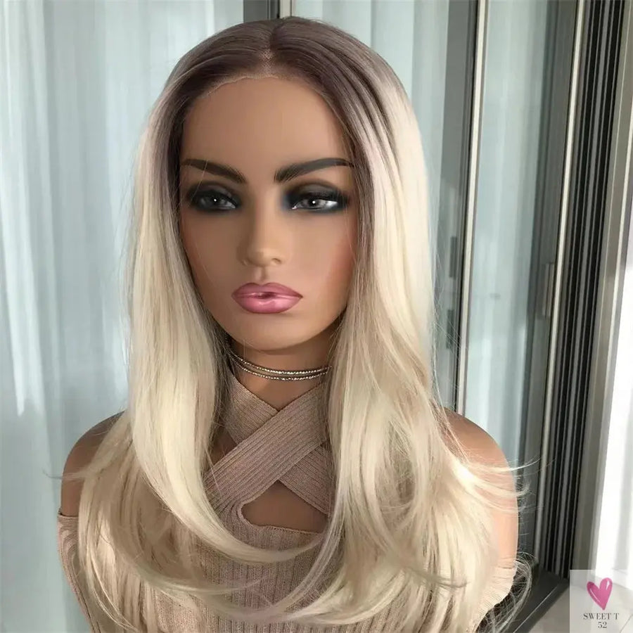 Wear Go Short Curly Lace Wigs Highlight Honey Blonde Deep Curly Synthetic Lace Wigs for Women Pre Cut Lace Wig Sweet T 52