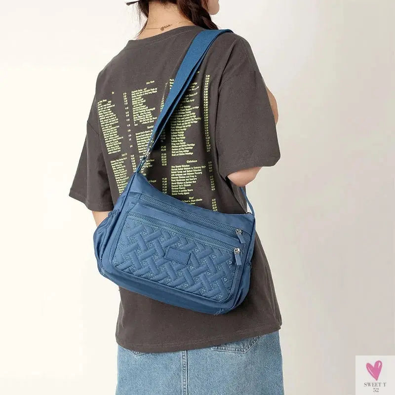 Women's Shoulder Crossbody Bag - Waterproof, Solid Colors, Casual Handbag, Messenger Bag Sweet T 52
