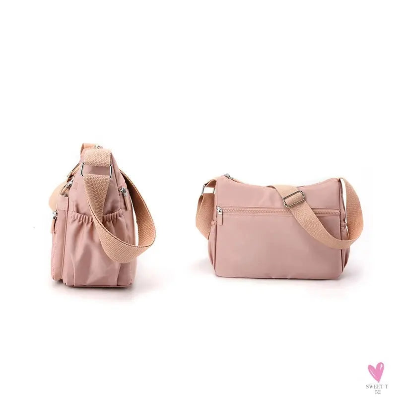 Women's Shoulder Crossbody Bag - Waterproof, Solid Colors, Casual Handbag, Messenger Bag Sweet T 52