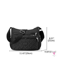 Women's Shoulder Crossbody Bag - Waterproof, Solid Colors, Casual Handbag, Messenger Bag Sweet T 52