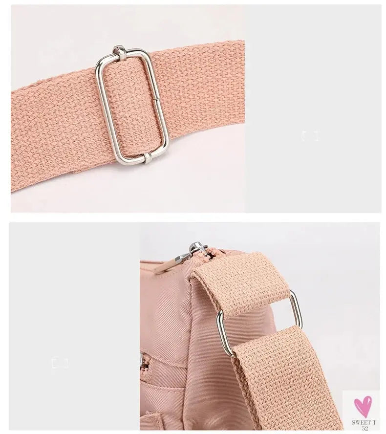 Women's Shoulder Crossbody Bag - Waterproof, Solid Colors, Casual Handbag, Messenger Bag Sweet T 52