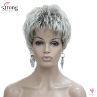 Women's Wigs - Short Straight Pixie Cut Natural Looking Hair, Synthetic Capless Wigs Sweet T 52