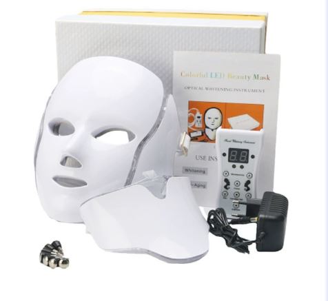Photon LED Face and Neck Mask - 7 Color Modes