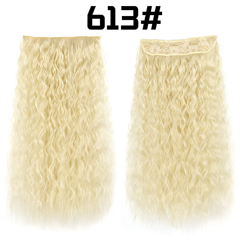 22-Inch Long Curly Synthetic Hair Extensions (Bulk)