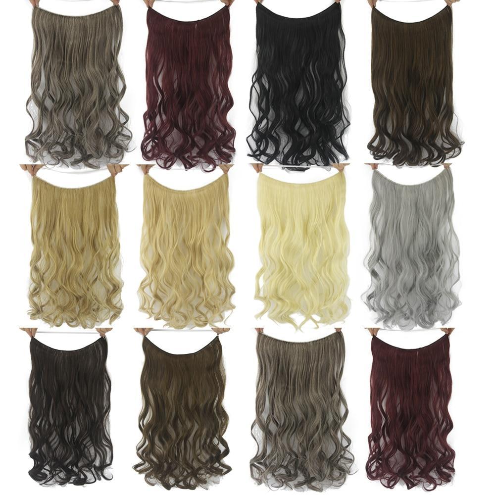 European Synthetic Clip-In Hair Extensions for Women