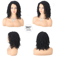 Thin Spring Braid Crochet Wig with Curly Texture