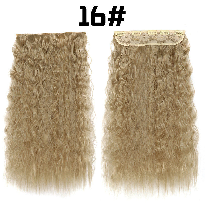 22-Inch Long Curly Synthetic Hair Extensions (Bulk)