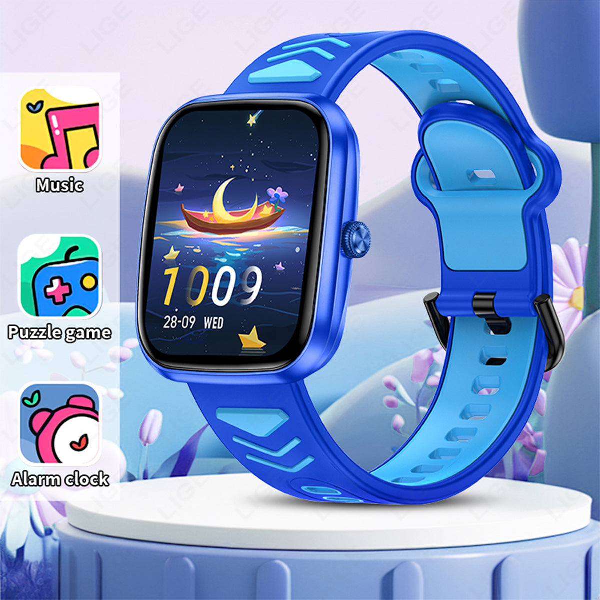 Bluetooth Calling/Sleep Detection/Multi-functional Smart Children's Watch for Students & Teenagers