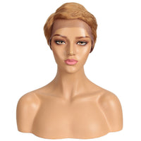 European And American Short Human Hair Wig for Women, Daily Use