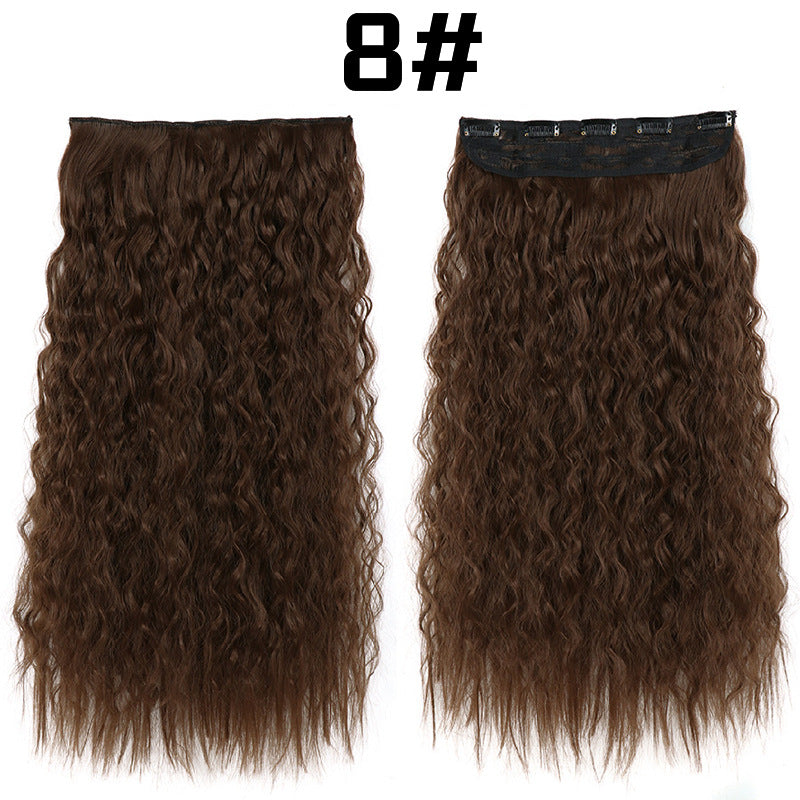 22-Inch Long Curly Synthetic Hair Extensions (Bulk)
