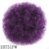Kinky Curly Large Afro Fluffy Hair Piece and Micro-Curly Wig Hair Piece - 2 Sizes