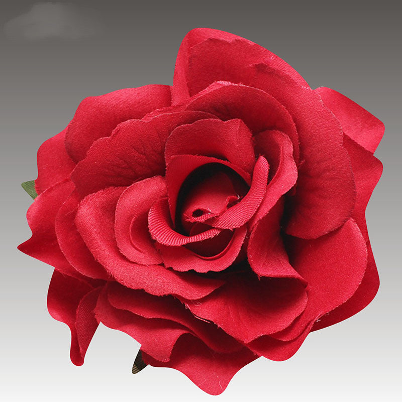 Rose Hair Pins for Women - Party, Prom, Weddings, Festivals - Cloth Artistic Headdress