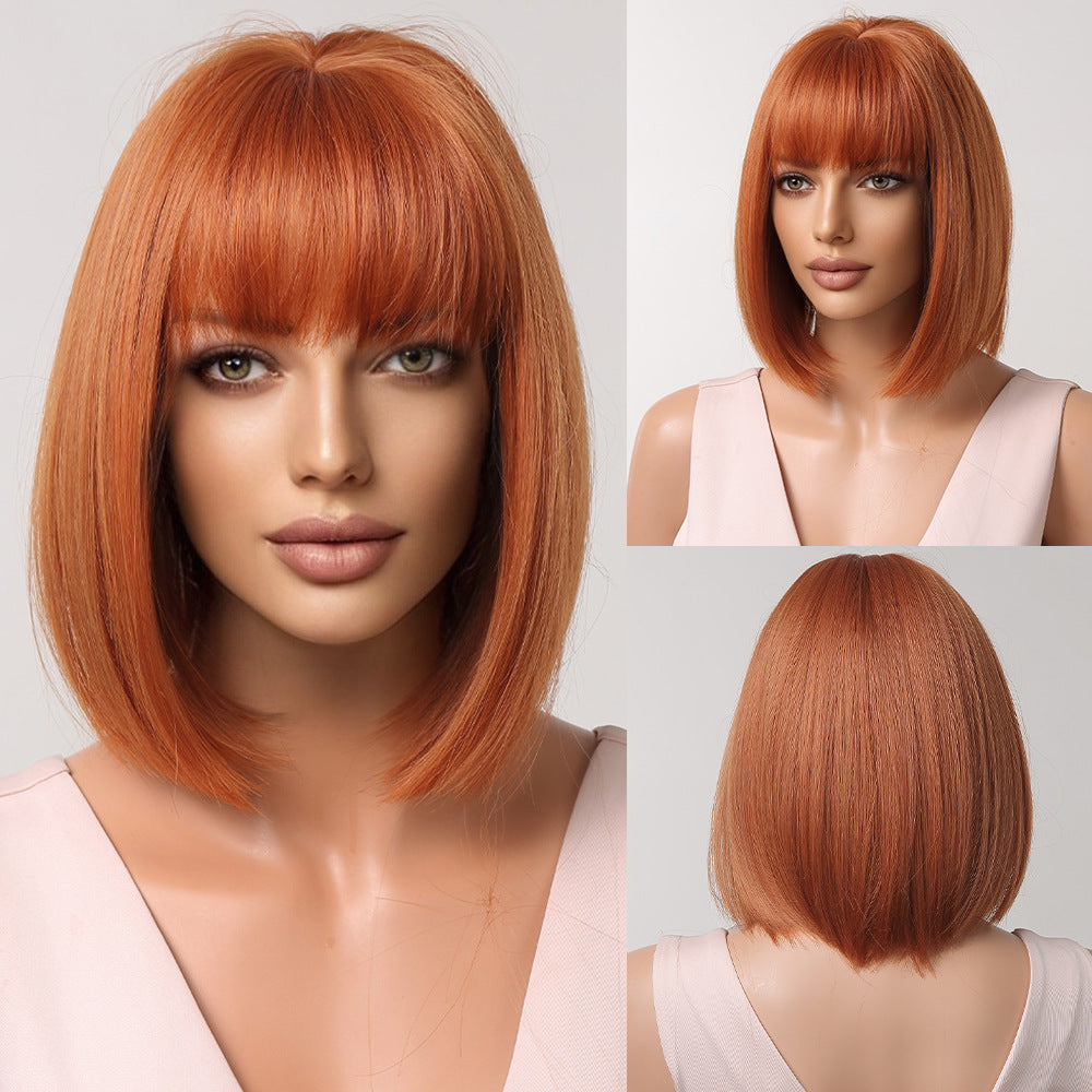 Women's Gradient Bob Wigs - Synthetic High Temperature Fiber, Daily Use