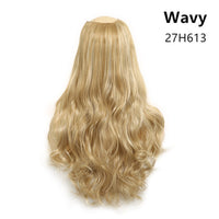 Wavy U Part Clip-In Hair Extensions for Women