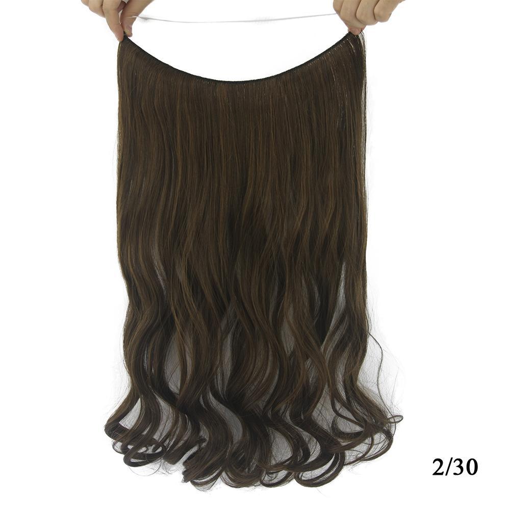 European Synthetic Clip-In Hair Extensions for Women