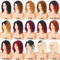 Thin Spring Braid Crochet Wig with Curly Texture