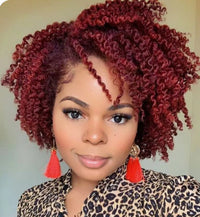 Women's Short Synthetic Curly Hair Wigs for Daily Use in 3 Colors