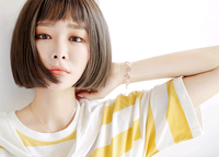 New Women's Bobo Wig - Realistic Short Straight Hair with Bangs