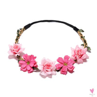 1 Piece Floral Garland, Princess Head Wreath/Crown Head Wear for Women and Girls