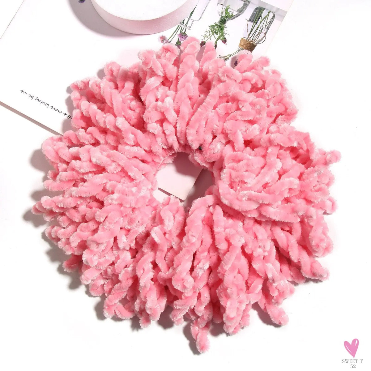 Big Scrunchie Elastic Hair Band, Volumizing Scrunchie for Women & Girls - Headband, Hair Ring, Tie Bun Wrap