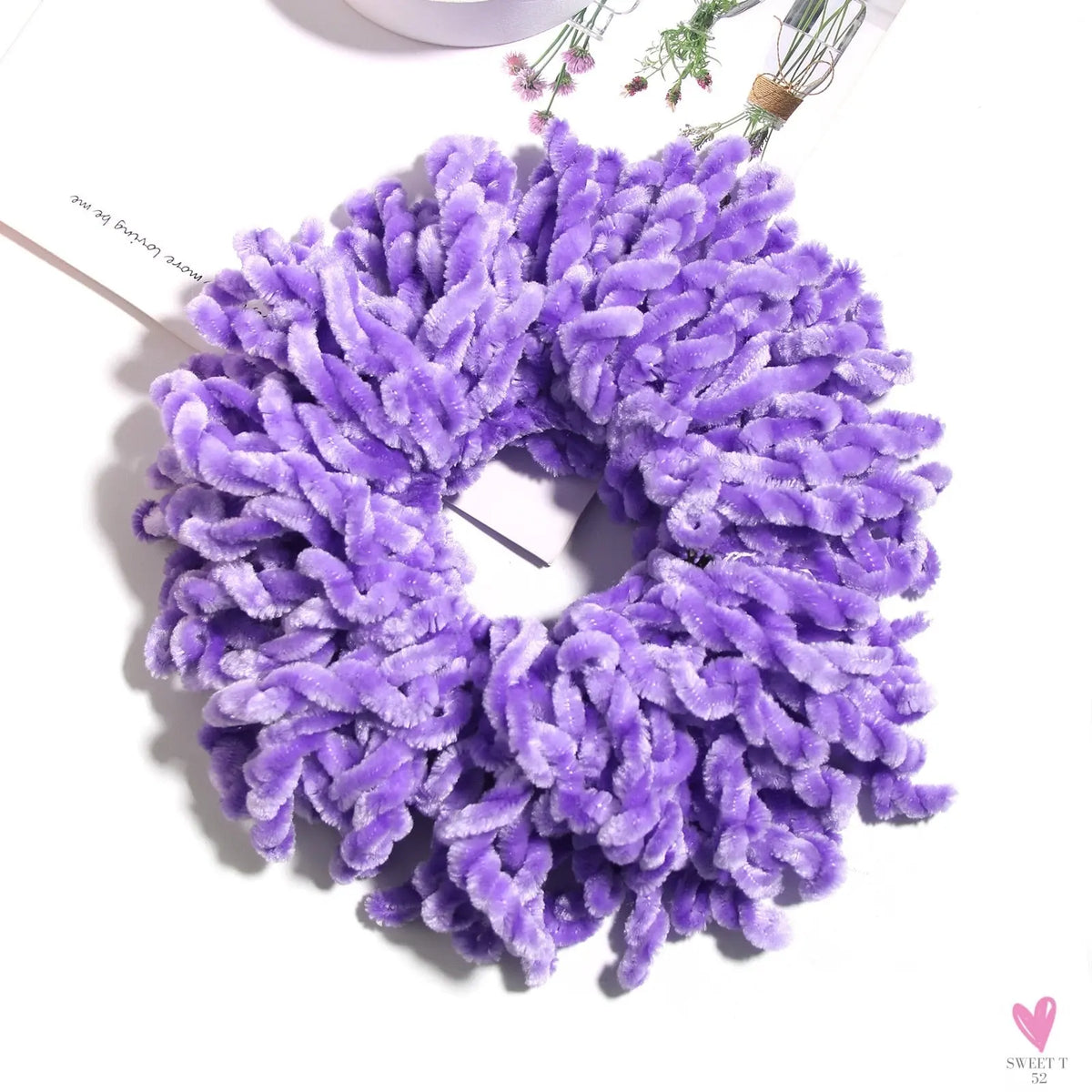 Big Scrunchie Elastic Hair Band, Volumizing Scrunchie for Women & Girls - Headband, Hair Ring, Tie Bun Wrap