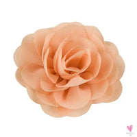 Chiffon Flower Hair Clips/Pins for Girls in 20 Colors, Princess Hair Wear