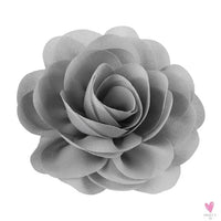 Chiffon Flower Hair Clips/Pins for Girls in 20 Colors, Princess Hair Wear