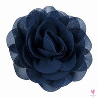 Chiffon Flower Hair Clips/Pins for Girls in 20 Colors, Princess Hair Wear