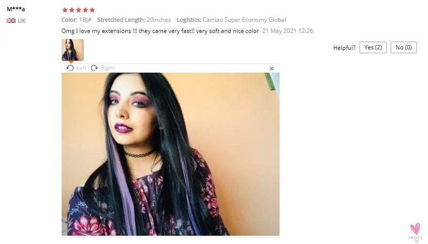 Clip-In Ombre Hair Extensions for Women & Girls in Pure Color - Straight Long Synthetic 2 Tone Hair Pieces