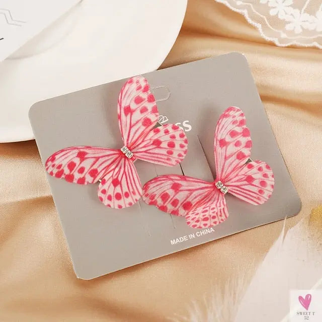 Colorful Butterfly Hair Pins for Women and Girls - 2 Piece Sets