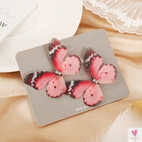 Colorful Butterfly Hair Pins for Women and Girls - 2 Piece Sets