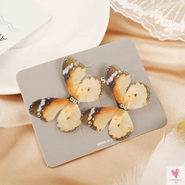 Colorful Butterfly Hair Pins for Women and Girls - 2 Piece Sets