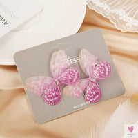 Colorful Butterfly Hair Pins for Women and Girls - 2 Piece Sets