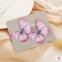 Colorful Butterfly Hair Pins for Women and Girls - 2 Piece Sets