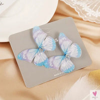 Colorful Butterfly Hair Pins for Women and Girls - 2 Piece Sets