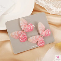 Colorful Butterfly Hair Pins for Women and Girls - 2 Piece Sets