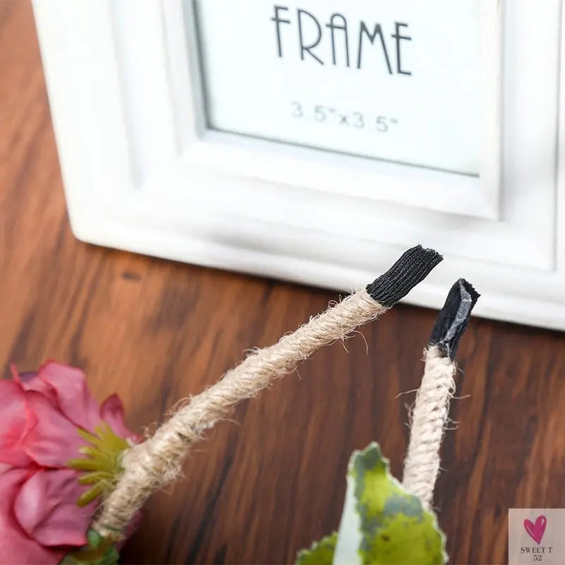 Colorful Flower Headband, Fabric Princess Headdress for Women and Girls