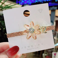 Crystal Butterfly/Flower Hair Clip, Large Duckbill Hair Clip for Women and Girls