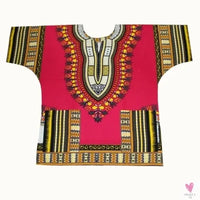 Dashiki African Tee for Men & Women - Unisex -Traditional African Clothing