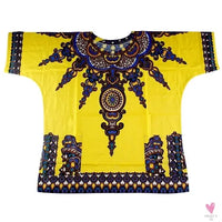 Dashiki African Tee for Men & Women - Unisex -Traditional African Clothing