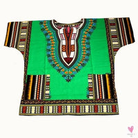 Dashiki African Tee for Men & Women - Unisex -Traditional African Clothing
