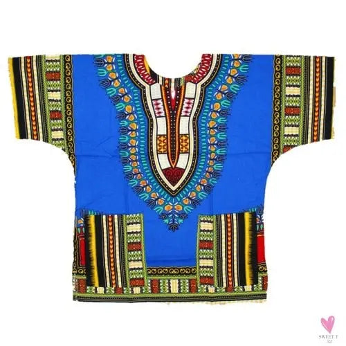 Dashiki African Tee for Men & Women - Unisex -Traditional African Clothing