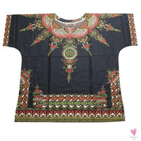 Dashiki African Tee for Men & Women - Unisex -Traditional African Clothing