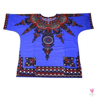 Dashiki African Tee for Men & Women - Unisex -Traditional African Clothing
