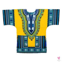 Dashiki African Tee for Men & Women - Unisex -Traditional African Clothing