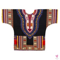 Dashiki African Tee for Men & Women - Unisex -Traditional African Clothing