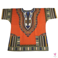 Dashiki African Tee for Men & Women - Unisex -Traditional African Clothing